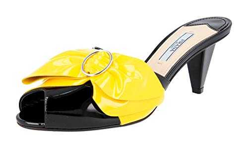 Prada Women's 1XX327 06E F0C5Z Multicoloured Leather Sandals UK 6 / EU 39
