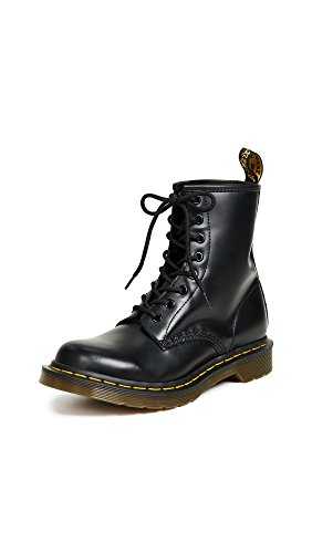 1460 Originals Eight-Eye Lace-Up Boot,Black Smooth Leather,7 UK / 8 M US Mens / 9 M US Womens