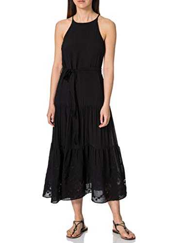 Desigual Women's Vest_Jacksonville Casual Dress, Black, M