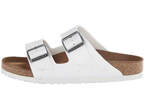 Women's Arizona Patent Leather Sandal White/White 38 B(M) EU