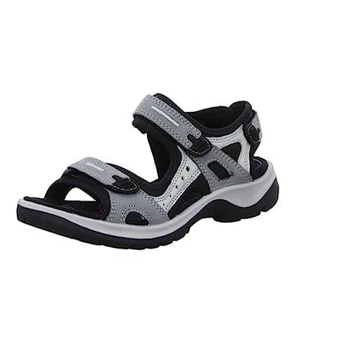 Ecco Women's off-road strappy sandals Grey Size: 5 UK