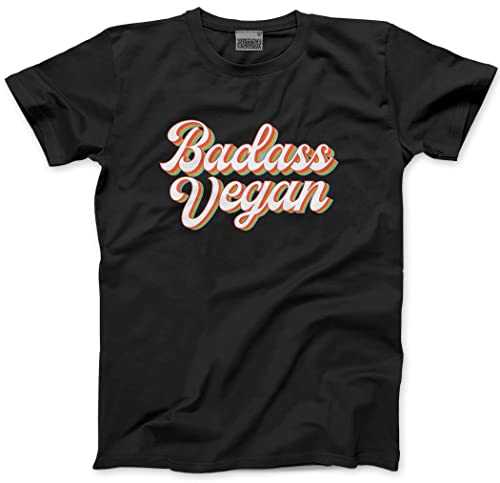 HotScamp Bad Ass Vegan - Mens Unisex T-Shirt
