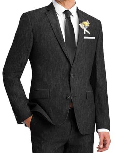 Wangyue Mens Suit 3 Piece Slim Fit Suit Double Breasted Suit Men Wedding Prom Suits for Men