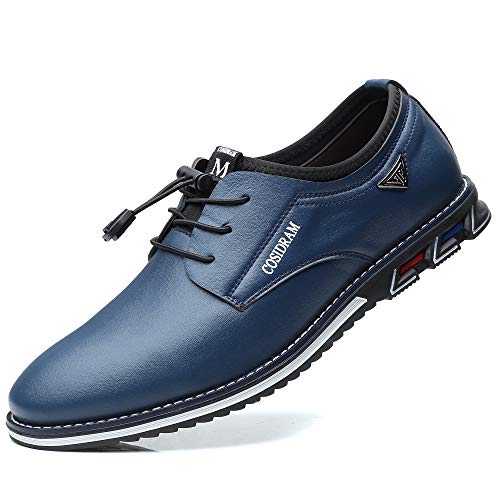 COSIDRAM Mens Casual Shoes Loafers Moccasins Walking Formal Shoes Business Dress Fashion
