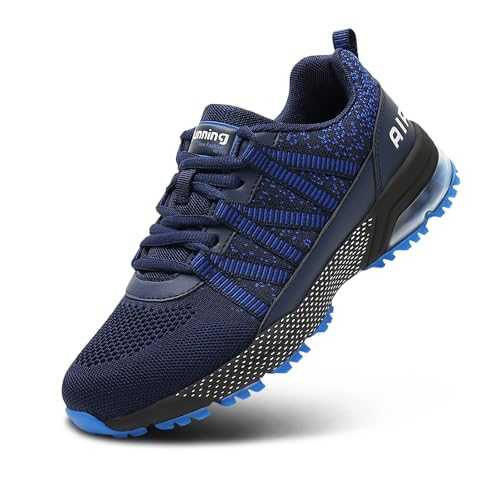 Sumateng Running Shoes Men Women Sports Shoes Breathable Lightweight Trainers Air Shock Absorption Sneakers Gym Fitness Walking Jogging Tennis Athletic Outdoor 2-11.5UK