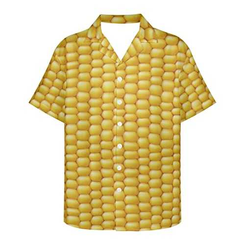 Regular Fit Beach Shirts for Men Summer Vacation Party Breathable Soft Button Down Short Sleeve Hawaiian Aloha Shirt