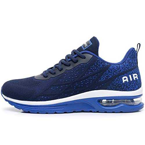 GANNOU Men's Air Athletic Running Shoes Fashion Sport Gym Jogging Tennis Fitness Sneaker (US7-12.5 D(M)