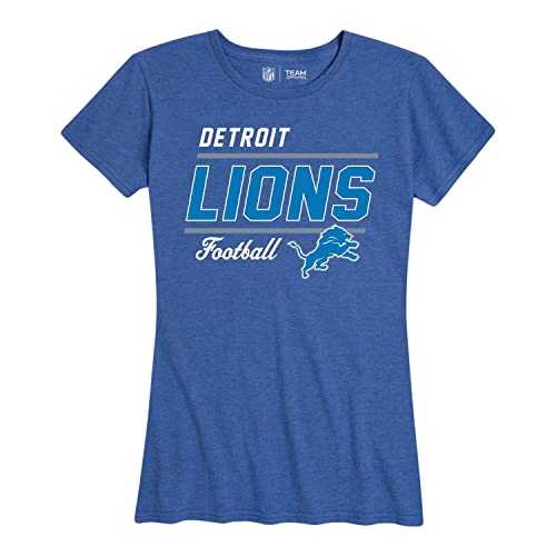Team Fan Apparel NFL Gameday Women's Relaxed Fit T-Shirt - Rib Neck Contour - Tagless Short Sleeve Tee - Stay Cool & Stylish
