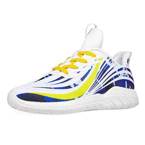 Mens Running Trainers Lightweight Comfortable Breathable Tennis Gym Casual Athletic Sport Walking Shoes Fashion Fitness Sneakers