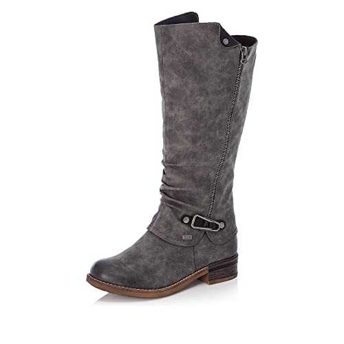 Rieker Women Boots 94652, Ladies Winter Boots,Water Repellent,riekerTEX