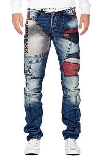 Cipo & Baxx Men's Jeans Trousers Special Designs Extravagant