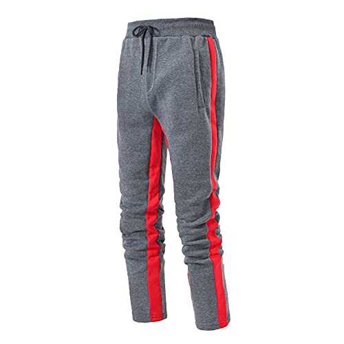 KOUZHAOA Boy Mens Hip Hop Pants Lace up Track Cuff Solid Color Casual Workout Pants with Pocket Outdoor Toddler House