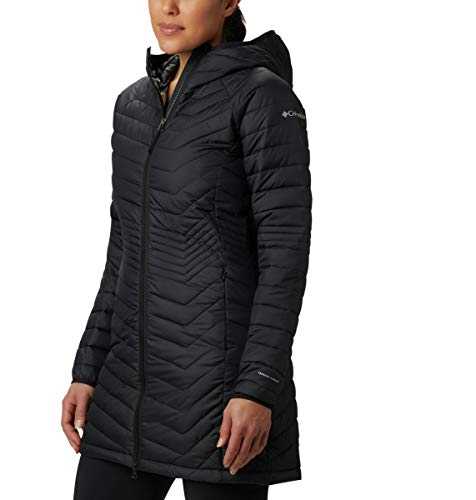 Columbia Women's Insulated Coat, POWDER LITE MID JACKET, Polyester, WK0034