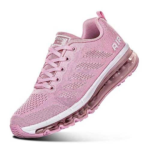 sumateng Trainers Women's Air Sports Shoes Non-Slip Breathable Running Shoes Air Cushion Trainers Lightweight Shoes Sports Shoes Men's Trainers