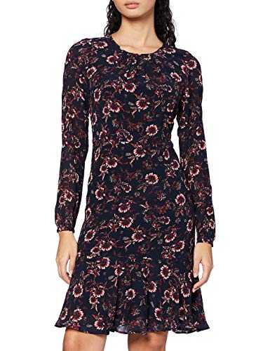Tommy Hilfiger Women's AMIA Skater Dress LS, Wildfloral PRT/Lakeside, 36