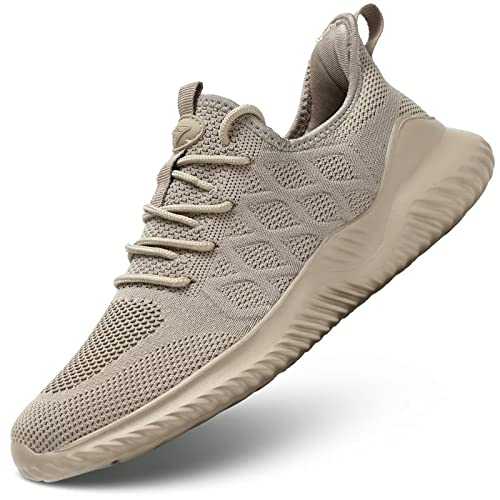 Mens Running Shoes Slip on Tennis Walking Sneakers Casual Mesh Breathable Lightweight Shoes for Man