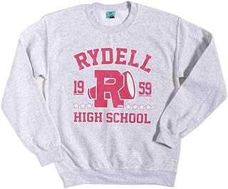 TruffleShuffle Grease Rydell High School Athletic Ash Grey Sweater