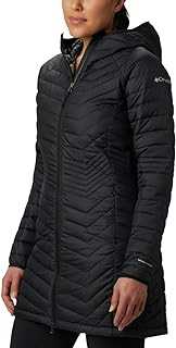 Columbia Women's Insulated Coat, POWDER LITE MID JACKET, Polyester, WK0034