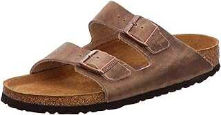 Arizona Tabacco Brown Soft Footbed Greased leather