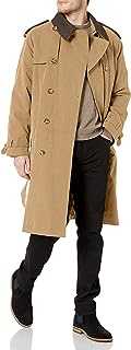 London Fog Men's Iconic Double Breasted Trench Coat with Zip-Out Liner and Removable Top Collar Trenchcoat