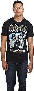 AC/DC Men's World Tour 79 T-Shirt