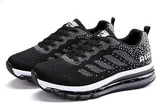 sotirsvs Men's Women's Air Trainers Running Shoes Gym Fitness Sports Sneakers Style Running Multicoloured Breathable 34-46 EU