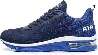 GANNOU Men's Air Athletic Running Shoes Fashion Sport Gym Jogging Tennis Fitness Sneaker (US7-12.5 D(M)