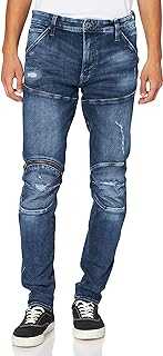 G-STAR RAW, Mens 5620 3D Zip Knee Skinny Jeans